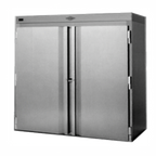 Thumbnail image #1 for Utility Refrigerator RTF-60-SS-2S-2S-X-H Two-Section Roll-Thru Freezer, Solid Stainless Steel Doors, Remote Refrigeration