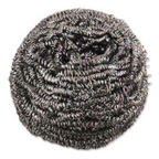 Thumbnail image #1 for Browne USA Foodservice 571950 Medium Stainless Steel Sponge, 3-1/2" x 2-1/4"