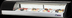Thumbnail image #5 for Everest Refrigeration 59-Inch Countertop Sushi Display Case with Curved Glass and Left-Mounted Self-Contained Refrigeration