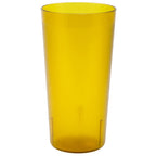 Thumbnail image #1 for Alegacy Foodservice Products PT20A 20 oz Amber Textured SAN Plastic Tumbler Case of 12