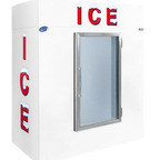 Thumbnail image #1 for Leer 3534401 Indoor Upright Ice Merchandiser, 65 cu. ft., Glass Door, Self-Contained Bottom-Mounted Refrigeration