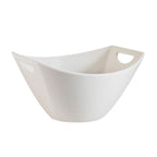 Thumbnail image #1 for CAC China Studio STU-B8 Porcelain Oval Salad Bowl, 78 oz, 8-1/4"L x 8"W x 5-3/4"H Case of 2 Dozen