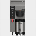 Thumbnail image #1 for FETCO E1231US-1A115-PM011 Single Manual-Fill Commercial Coffee Brewer, 1-Gallon Capacity, Digital Touchpad, Stainless Steel Base