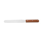 Thumbnail image #1 for CAC China TNRW-08SP Spatula, 7-7/8"L, Stainless Steel with Wood Handle Case of 144