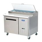 Thumbnail image #5 for Arctic Air APP48R 47.5-Inch One-Section Refrigerated Pizza Prep Table, 12 Cu. Ft., Stainless Steel, 1 Door