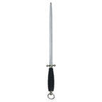 Thumbnail image #1 for Zwilling J.A. Henckels 1012369 12" Round-Rod Sharpening Steel with Hanging Loop and Black Handle