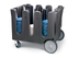 Thumbnail image #2 for Vollrath Traex Adjustable 6-Stack Dish Caddy for 8-5/8 in. to 10-5/8 in. Round Plates, Gray