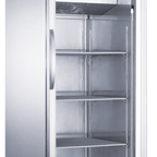 Thumbnail image #1 for Dukers Appliance Co., USA Ltd. D28AR-GS1 One-Section Glass-Door Reach-In Refrigerator, 19.11 cu. ft., Stainless Steel, Top-Mount