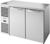 Thumbnail image #5 for True 52-Inch Two-Section Refrigerated Back Bar Cooler with Stainless Steel Countertop and Solid Locking Doors