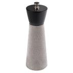 Thumbnail image #1 for Libbey APS Germany - Mills APS 40538 Pepper Mill, 7-1/8"H, Concrete Base, Black Wood Top, Adjustable Grind