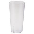 Thumbnail image #1 for Alegacy Foodservice Products PT20C 20 oz Clear Textured SAN Plastic Tumbler Case of 12
