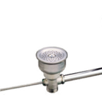 Thumbnail image #1 for Component Hardware Encore D23-4591 Lever Handle Sink Drain, Box Pattern, Overflow Outlet, 1-1/2" NPT, 6-1/2" Opening