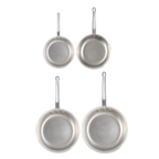 Thumbnail image #1 for Alegacy Foodservice Products Eagleware EWF3030 12-Inch Aluminum Fry Pan, 2-1/4-Inch Deep, Uncoated, Riveted Handle