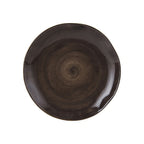 Thumbnail image #1 for Tuxton China Artisan Geode GGM-006 10-1/4" Round Porcelain Plate, Mushroom 1 Dozen