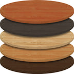 Thumbnail image #1 for Oak Street Smart Wood SMW30RND Round Engineered Oak-Faced Table Top, 30" Diameter, 1" Thick, 1-1/4" Solid Oak Edge