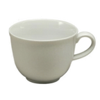Thumbnail image #1 for 1880 Hospitality Queensbury by Oneida® R4650000512 Porcelain Coffee Cup, 9-1/2 oz, Handled, Bright White, Non-Stackable Case of 3 Dozen