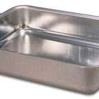 Thumbnail image #1 for JB Prince Matfer S250 L Stainless Steel Roast Pan, 25.5 qt, 23"L x 19"W x 3-1/2"D, Welded Handles