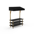 Thumbnail image #1 for Steelite International Mogogo, Modular MGCMLB10MBBF 3-Tier Rectangular Buffet Canopy Unit, Laminated Wood, 71 x 29-1/2 x 96 in
