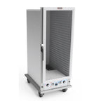 Thumbnail image #1 for Lockwood Manufacturing CA55-PF26-CD-R Mobile Non-Insulated Proof/Hold Cabinet with Clear Door, Aluminum, 25-Pan