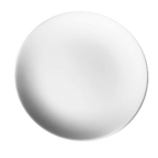 Thumbnail image #1 for Vertex China Pure AV-C25 13-Inch Round Porcelain Coupe Plate with Rolled Edge 1 Dozen