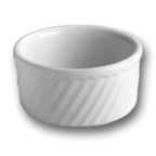 Thumbnail image #1 for Steelite Diversified Ceramics HL5010AWHA Round White China Soufflé Dish, 16 oz, 5 x 2.25 in Case of 2 Dozen
