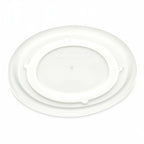 Thumbnail image #1 for Dinex Fenwick DX53008714 Translucent Recyclable Disposable Bowl Lid