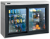 Thumbnail image #7 for Perlick SDBR48 Two-Section Remote Refrigerated Back Bar Storage Cabinet with Locking Sliding Glass Doors, 48 Inch Wide