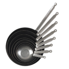 Thumbnail image #1 for Alegacy Foodservice Products Optima F40 French-Style Fry Pan, 15-Inch Round, Uncoated Stamped Steel, Welded Handle Case of 6