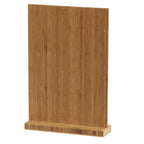 Thumbnail image #1 for Cal-Mil Bamboo 2036-811-60 Double-Sided Clipboard Menu Holder, Holds 8-1/2" x 11" Card Case of 6