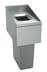 Thumbnail image #5 for Krowne Royal Series 12-Inch x 24-Inch Underbar Trash Station, Stainless Steel, No Legs