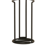 Thumbnail image #2 for Cal-Mil Milo 23806-13 Cup and Lid Holder, Single, Black Powder-Coated Wire, 4.5"W x 4.5"D x 8.5"H