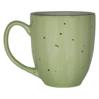 Thumbnail image #1 for International Tableware Rotana 81376-RT-LI 15 oz Ceramic Bistro Mug with Handle, Lime 1 Dozen
