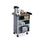 Thumbnail image #1 for Lakeside Manufacturing 681 Beverage Service Cart, 3 Shelves, Laminated Top, Stainless Steel Base & Interior