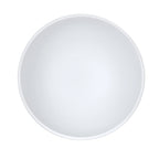 Thumbnail image #2 for Cal-Mil Isla 26122-7-15 Melamine Bowl, 48 oz, 7" Round x 3.5"H, Matte White Case of 6