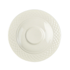 Thumbnail image #1 for Steelite International Homer, Gothic HL3287000 Round China Saucer, 4-1/2", White Case of 3 Dozen
