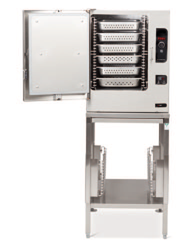 Product image #5 for SteamChef 6 Boilerless Electric Countertop Convection Steamer, 1 Compartment, 6-Pan Capacity