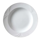 Thumbnail image #1 for Vertex China Palm PA-23-SM Porcelain Pasta Bowl, 20 oz, 12" Round, Deep, Rimmed 1 Dozen