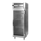 Thumbnail image #1 for Utility Refrigerator WC-30-SS-1G-D One-Section Reach-In Wine Refrigerator, 24 cu. ft., Hinged Glass Door, Stainless Steel, Top-Mount