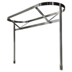 Thumbnail image #1 for IMC/Teddy PRT-3-2496 Table-Mounted Pot Rack, 96"W x 24"D, Triple-Bar Circular, Stainless Steel, Double-Prong Hooks