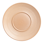 Thumbnail image #1 for Vertex China Elements E-205-D China Plate, 11-1/4" Round, 5-1/2" Well, Embossed Rim, Gold Dust 1 Dozen