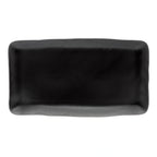 Thumbnail image #1 for Ten Strawberry Street Matte Wave Black RPPLE-18RECPLTR-MB Rectangular Platter, 18 x 10 in, Matte Black Wave Case of 6