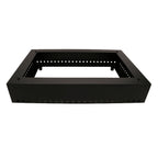 Thumbnail image #1 for G.E.T. Strata ST11602112 Buffet Carving/Display Deck Unit, 24-1/2 x 16-1/2 x 2-1/4 in, Rectangular, Black Galvanized Steel, with Protective Case