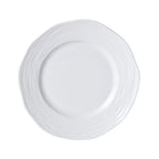 Thumbnail image #1 for Mikasa Hospitality (Lifetime Brands, Inc.) Camilla 5260081 Round Embossed Vitrified Porcelain Plate, 6-1/4", Wide Rim Case of 48