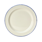 Thumbnail image #1 for Steelite International Steelite Performance, Blue Dapple 17100211 Round Plate, 9 in, Blue Dapple, Alumina Vitrified Case of 2 Dozen