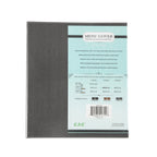 Thumbnail image #1 for CAC China MCC2-11GY 2-Panel Faux Leather Menu Cover, 8-1/2 x 11-Inch, Gray Case of 30