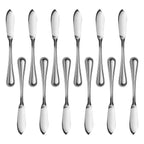 Thumbnail image #2 for New Star Foodservice Inc. 58024 18/0 Stainless Steel Butter Knife, 2.2mm Gauge, Slimline Pattern Case of 24 Dozen