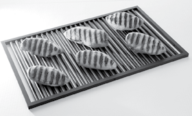 Product image #3 for Alto-Shaam 12 Inch x 20 Inch Grilling Grate Plate for Ovens
