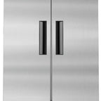 Thumbnail image #5 for Koolmore RIR-2D-SS35C 39-Inch 2-Section Reach-In Refrigerator, 35 Cu. Ft., Bottom-Mount Self-Contained, Solid Stainless Steel Doors