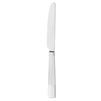 Thumbnail image #1 for Libbey Gibraltar 972 7502 Dinner Knife, 9-5/8", Fluted Blade, Solid Handle, 18/0 Stainless Steel
