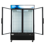 Thumbnail image #4 for Koolmore KM-IM53-2GD 42 Cu. Ft. Indoor Dual Glass-Door Ice Merchandiser Freezer, Black, 53.35-Inch Wide
